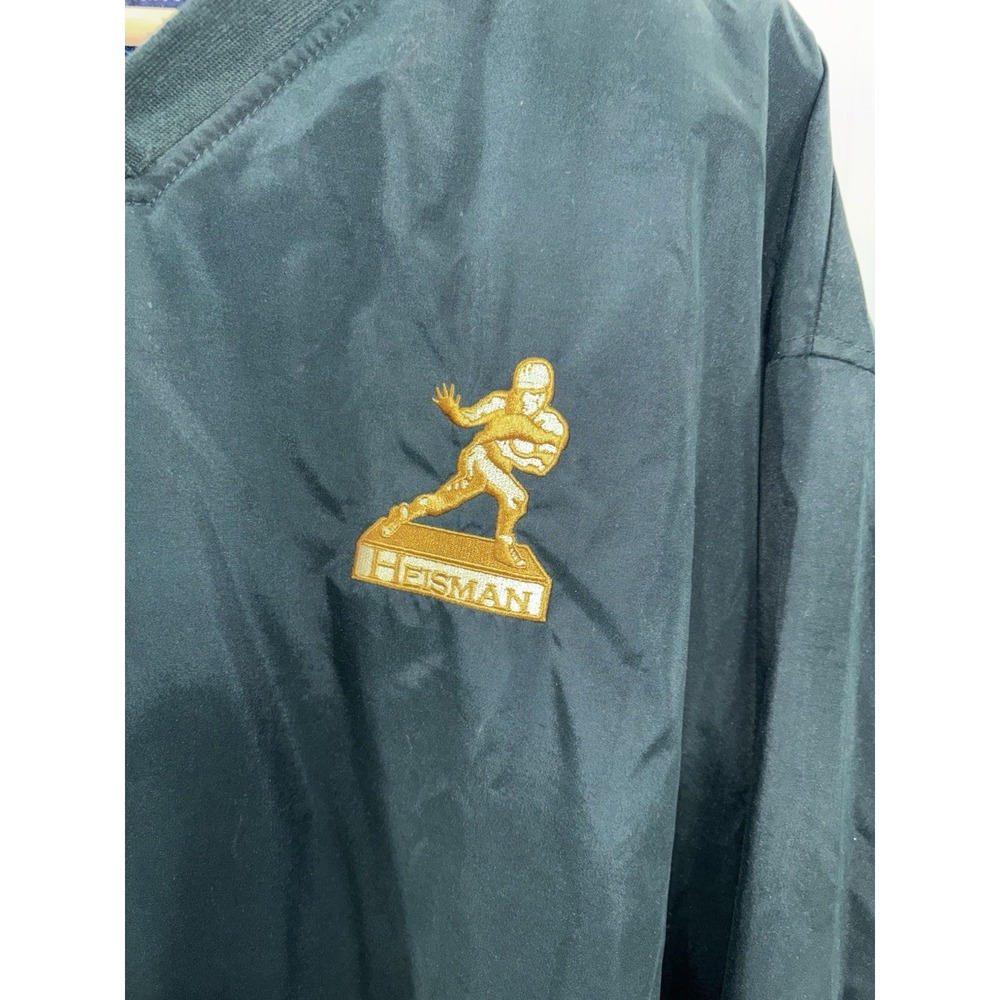 Vtg PORT AUTHORITY On Tour Heisman XL Green Windbreaker Jacket Microfiber‎ Lined - Picture 3 of 11